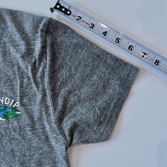 Ripndip Jump Rope World Men’s Small Heather Gray Tee Earth 3 White Cats - Picture 10 of 13